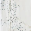 Liberty Embellished Cross-Strap Bikini Top in Ivory
