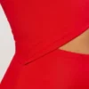 Kalina Jersey Asymmetric Cut Out Maxi Dress in Scarlet Red Kalina Jersey Asymmetric Cut Out Maxi Dress in Scarlet Red