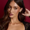 Kitty Cat Ears Headband in Black