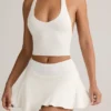 Kori Modal Halterneck Tank Top in White