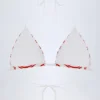 Kotor Triangle Bikini Top in Cherry Red Kotor Triangle Bikini Top in Cherry Red