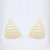 Kotor Triangle Bikini Top in Lemon