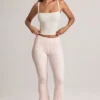 Lai Modal Square-Neck Camisole Top in White