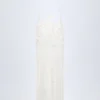 Lanai Embellished Backless Maxi Dress in White