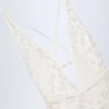 Lanai Embellished Backless Maxi Dress in White