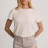 Lanori Low-Rise Hot Pants in Ecru