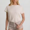 Lanori Low-Rise Hot Pants in Ecru