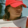Lazise Logo Baseball Cap in Fiery Red