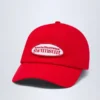 Lazise Logo Baseball Cap in Fiery Red