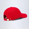 Lazise Logo Baseball Cap in Fiery Red