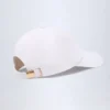 Lazise Logo Baseball Cap in White