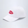 Lazise Logo Baseball Cap in White