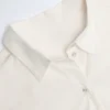 Lerici Oversized Cotton-Poplin Shirt in White