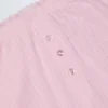 Libby Pointelle Mid-Rise Straight-Leg Trousers in Baby Pink