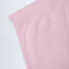 Libby Pointelle Mid-Rise Straight-Leg Trousers in Baby Pink