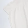 Libby Pointelle Mid-Rise Straight-Leg Trousers in White