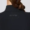 Long Sleeve Zip Up Jacket in Black