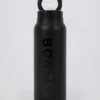 Magnetic Thermos-Insulated Stainless Steel Water Bottle in Black
