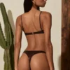 Aluna Underwired Bikini Top in Bronze