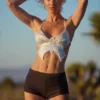 Maris Butterfly Tie-Back Top in White