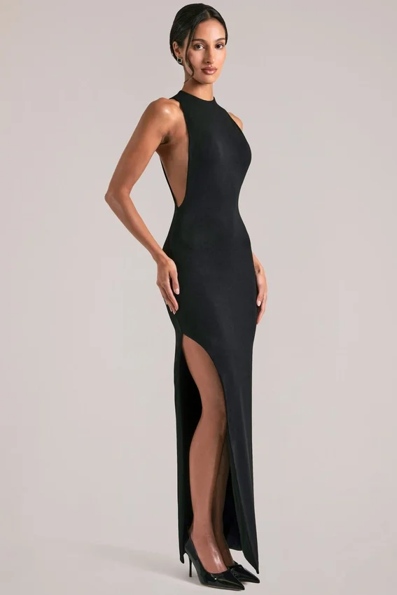 Mayda Sleeveless Maxi Dress in Black Mayda Sleeveless Maxi Dress in Black