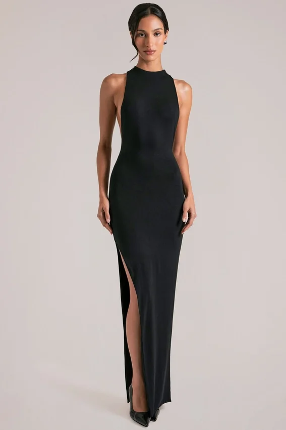 Mayda Sleeveless Maxi Dress in Black Mayda Sleeveless Maxi Dress in Black