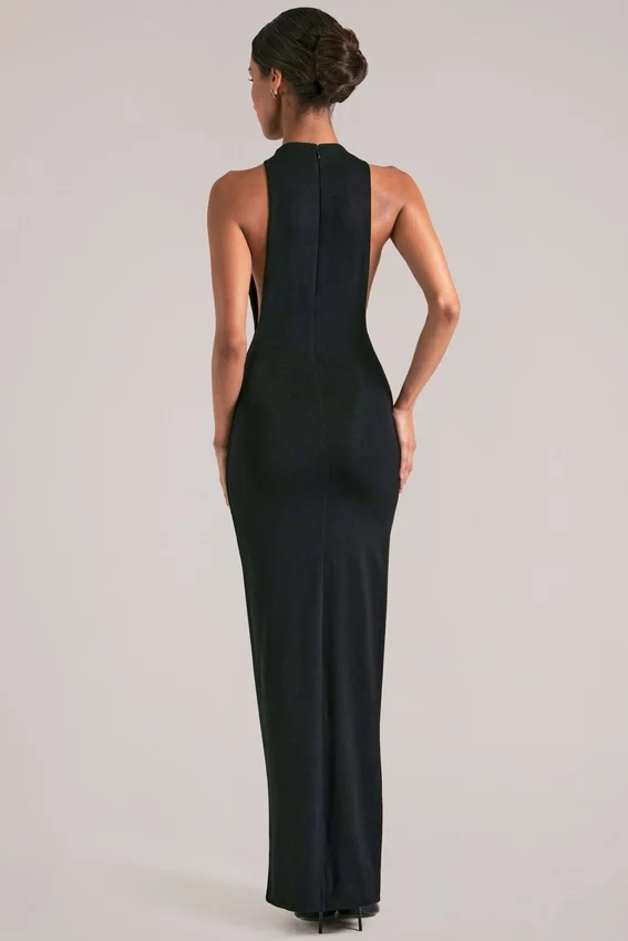 Mayda Sleeveless Maxi Dress in Black Mayda Sleeveless Maxi Dress in Black