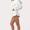 Mid-Rise Shorts in Milk