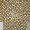 Mischa Embellished Sweetheart-Neck Mini Dress in Gold