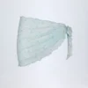 Molinas Side-Tie Sarong in Blue Floral