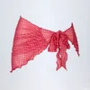 Molinas Side-Tie Sarong in Red Gingham