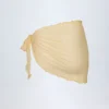Molinas Side-Tie Sarong in Yellow Gingham
