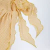Molinas Side-Tie Sarong in Yellow Gingham