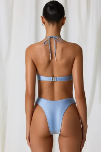 Moorea Full Bikini Bottoms in Sky Blue