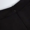 Musa High Neck Long Sleeve Jumpsuit in Black
