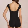 Nayara Modal Playsuit  in Black