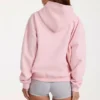 Oversized Applique Hoodie in Blush