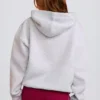 Oversized Applique Hoodie in Grey