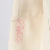 Oversized Canvas Tote Bag in Egg Shell