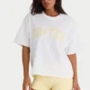 Oversized Cotton-Jersey T-Shirt in White