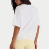 Oversized Cotton-Jersey T-Shirt in White
