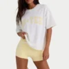 Oversized Cotton-Jersey T-Shirt in White