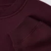 Oversized Crew-Neck Jumper in Burgundy