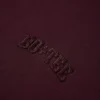 Oversized Crew-Neck Jumper in Burgundy