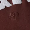 Oversized Crew Neck Sweatshirt in Mahogany