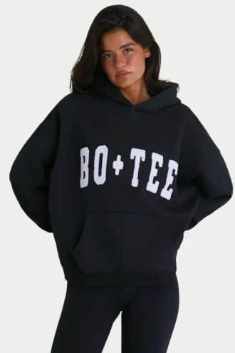 Oversized Hoodie  in Black