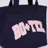 Oversized Tote Bag in Classic Navy