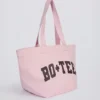 Oversized Tote Bag in Powder Pink