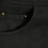 Parva Lace-Up Mid-Rise Shorts in Black