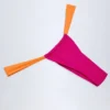 Pensacola Cheeky Bikini Bottoms in Fuchsia Pink